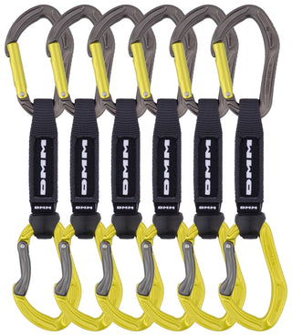Afbeelding in Gallery-weergave laden, Alpha Sport Quickdraw (12cm) - limoen, klimsetje - 6 pack