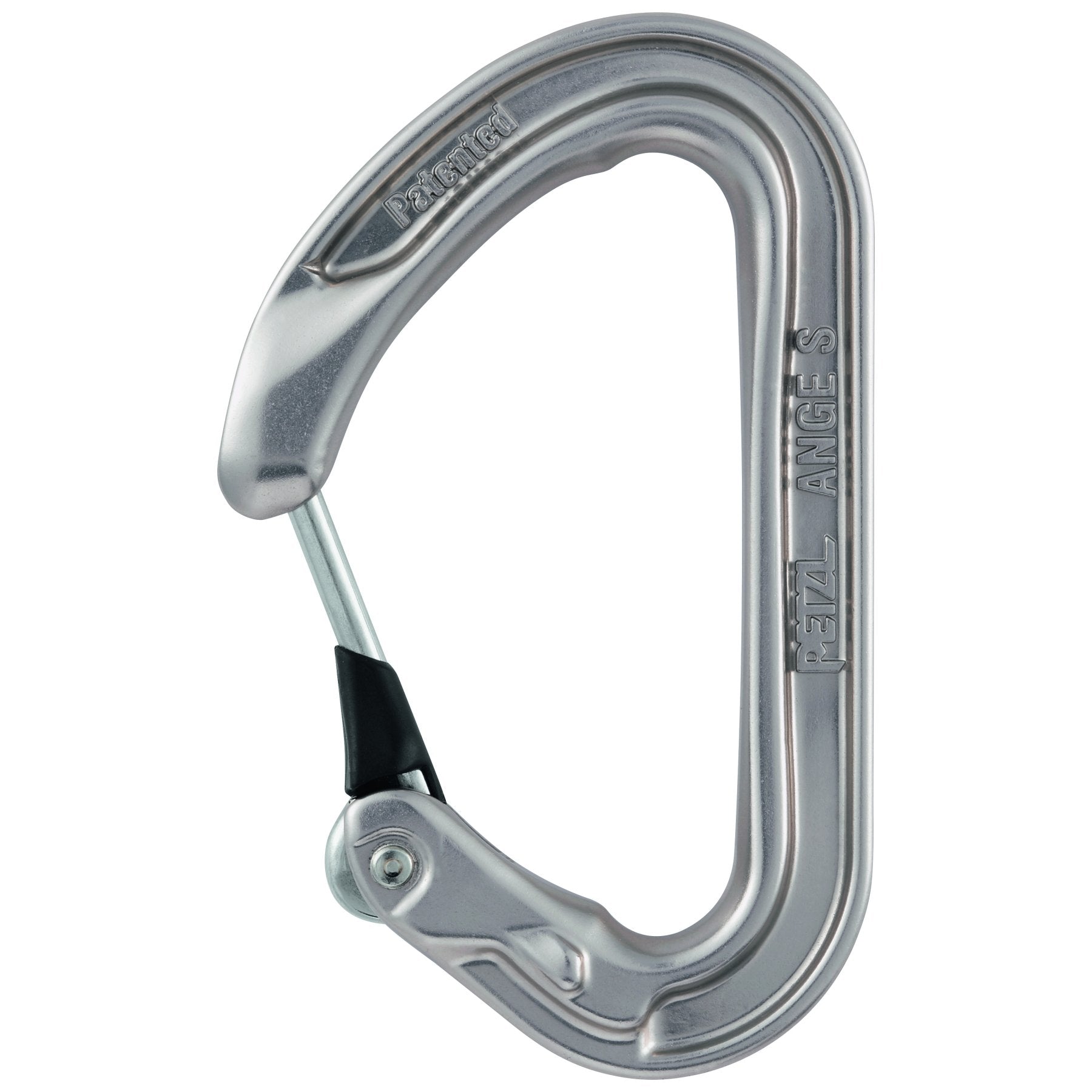 Ange S - gris clair, mousqueton ultra-léger non verrouillable