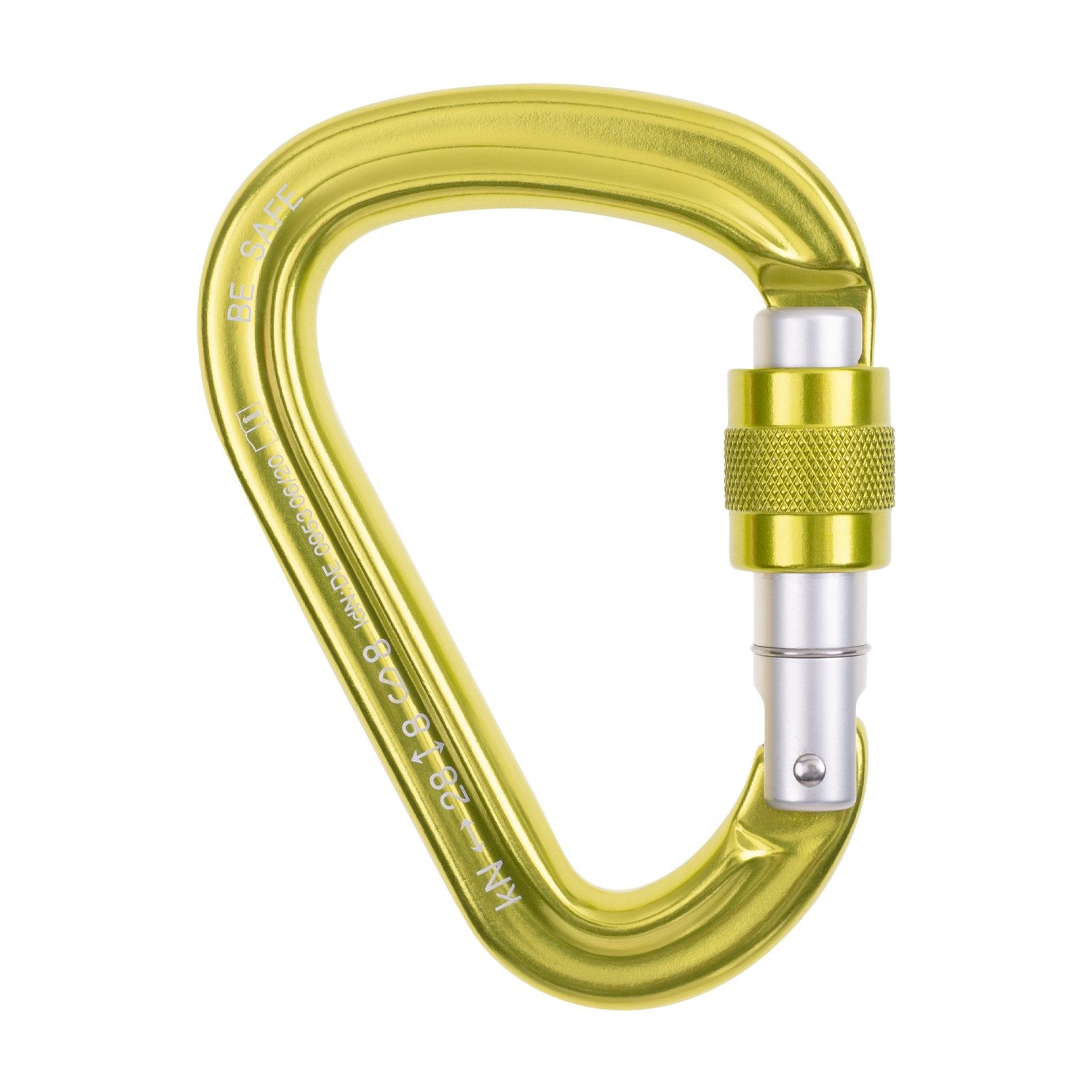 Be Safe - groen, HMS karabiner