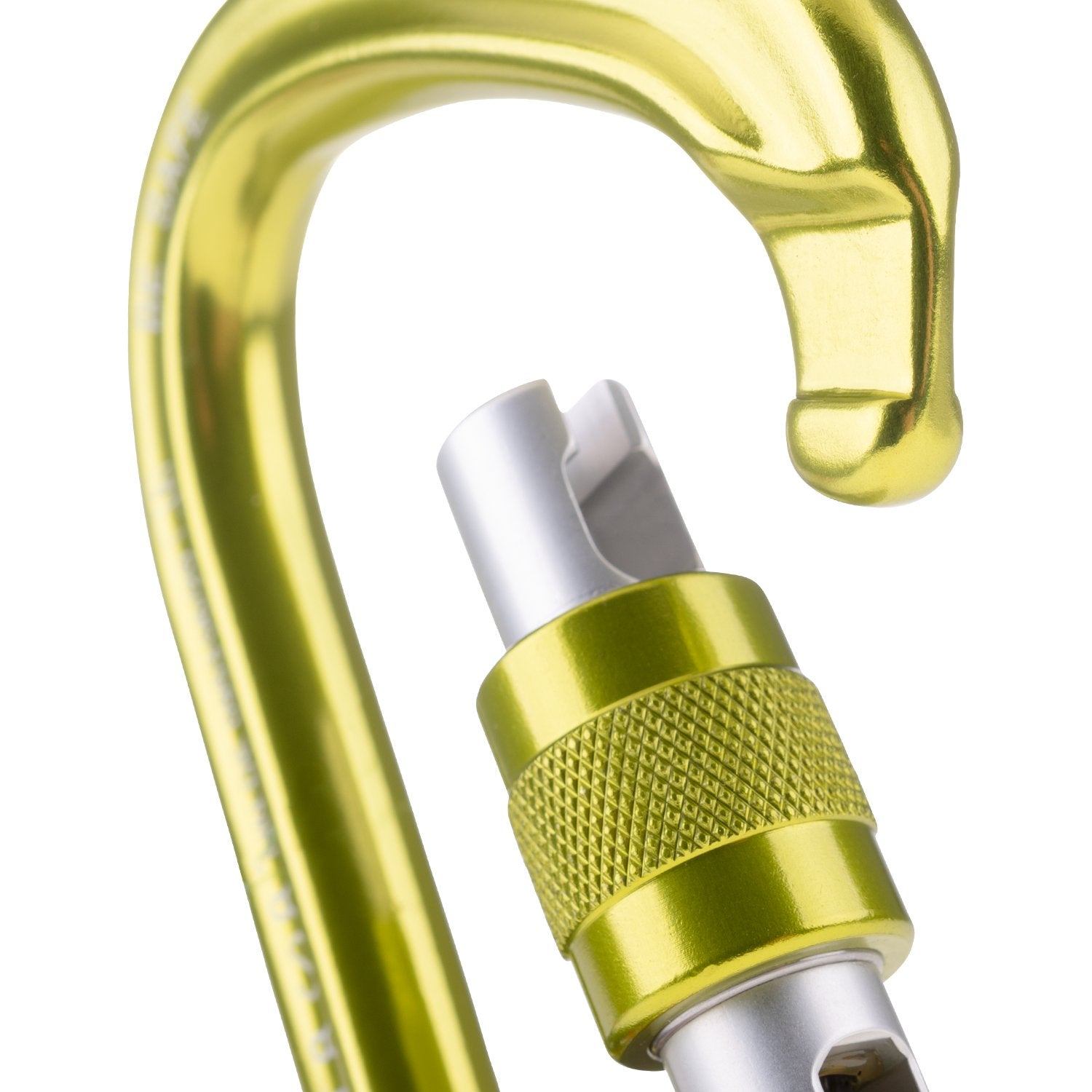 Be Safe - groen, HMS karabiner