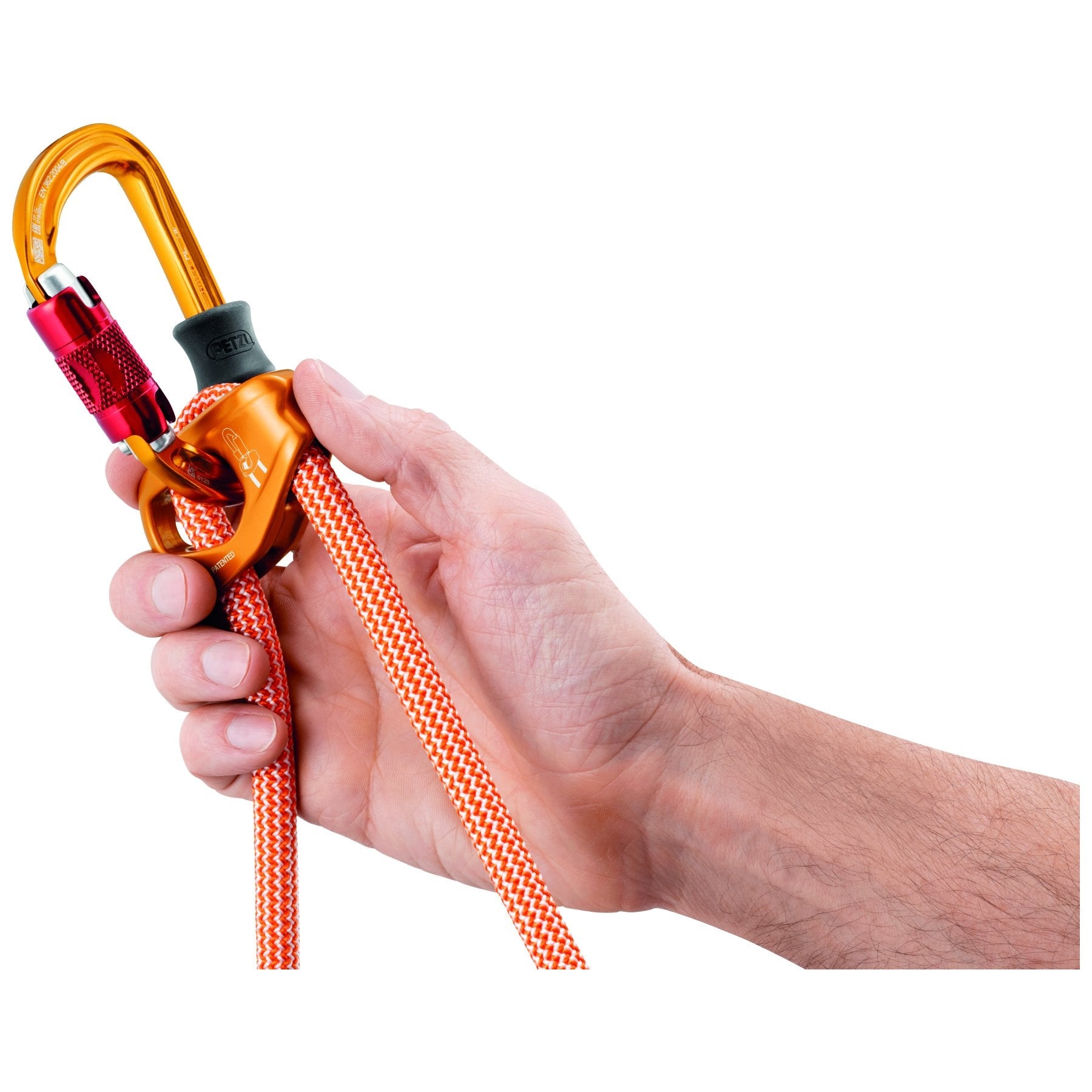 Connect Adjust - oranje, verstelbare leeflijn