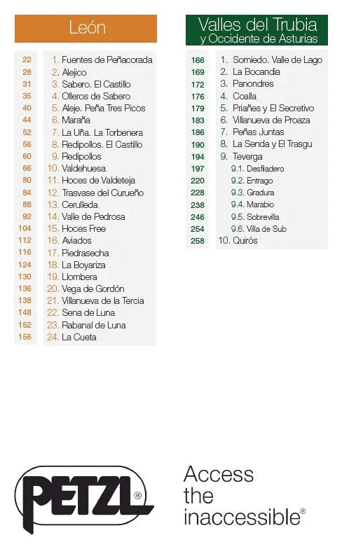 Cordillera Cantabrica (2017), guidebook