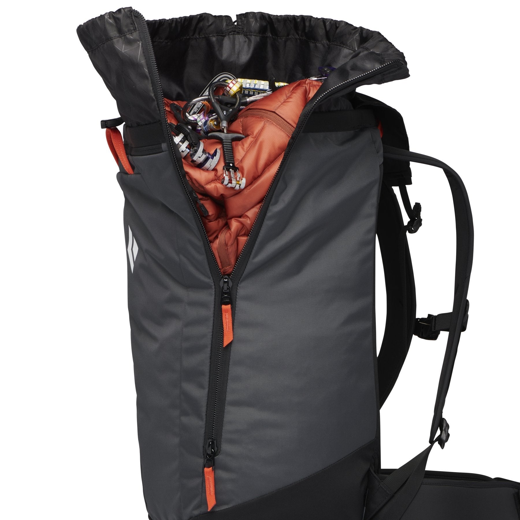 Crag (40L) - zwart, klimrugzak