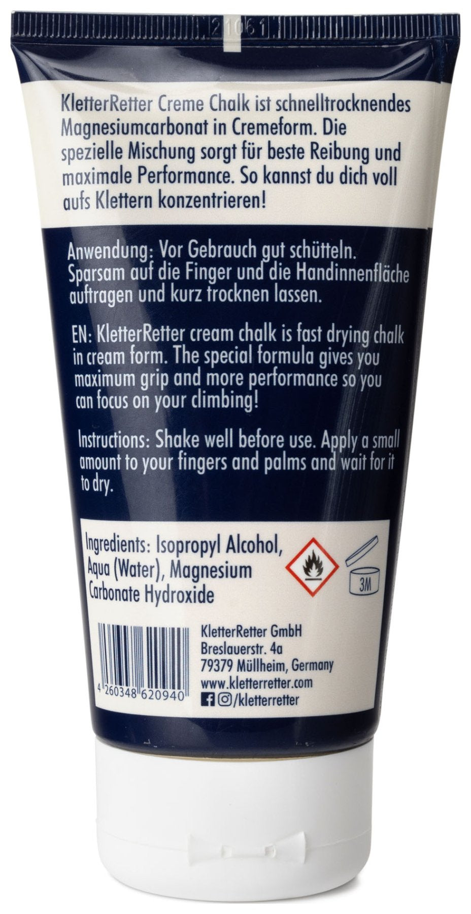 Cream Chalk (150ml), liquid chalk