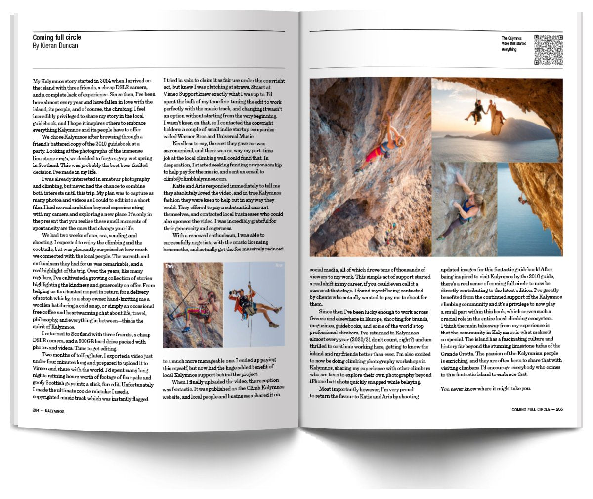Kalymnos Rock Climbing (2025), guidebook