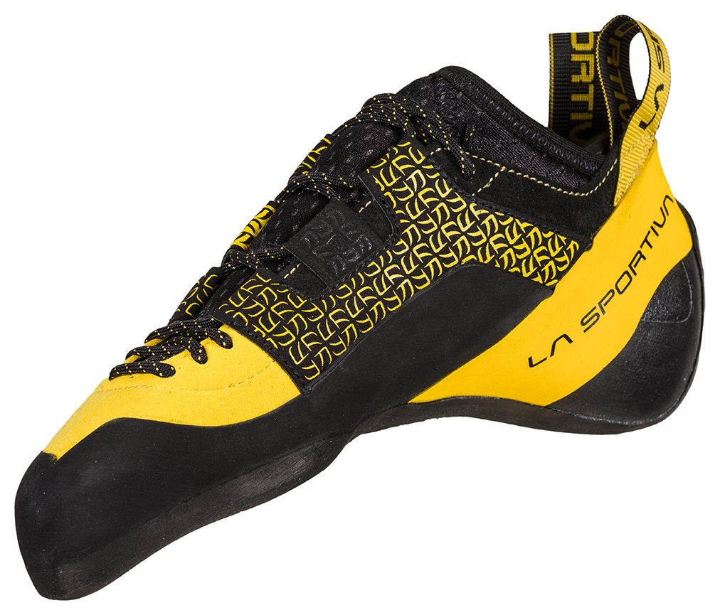 Katana Laces - jaune/noir, chaussons d'escalade hommes