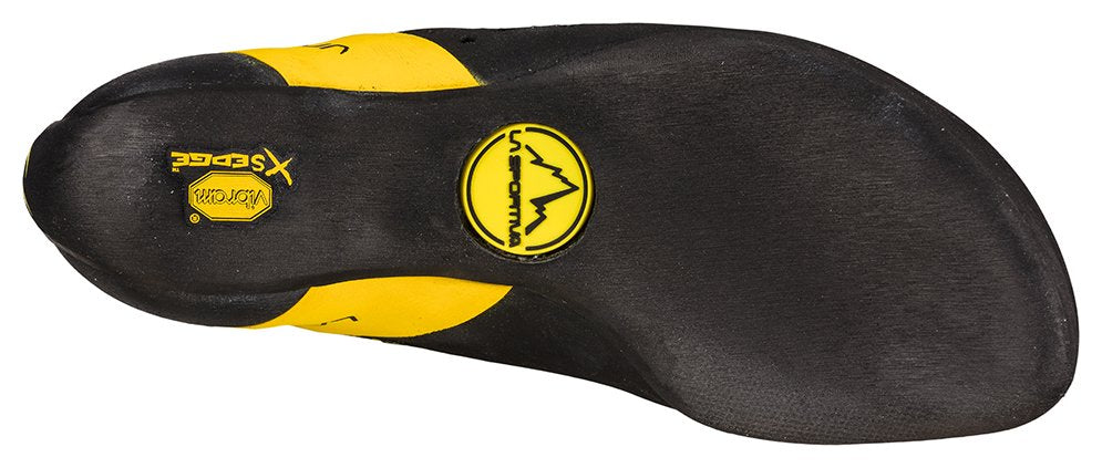 Katana Laces - jaune/noir, chaussons d'escalade hommes