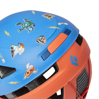 Charger l'image dans la galerie, Kid's Capitan - ultra blue-persimmon, casque d'escalade pour enfants