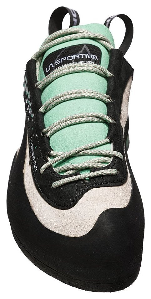 Miura Woman - blanc/vert jade, chausson d'escalade femmes