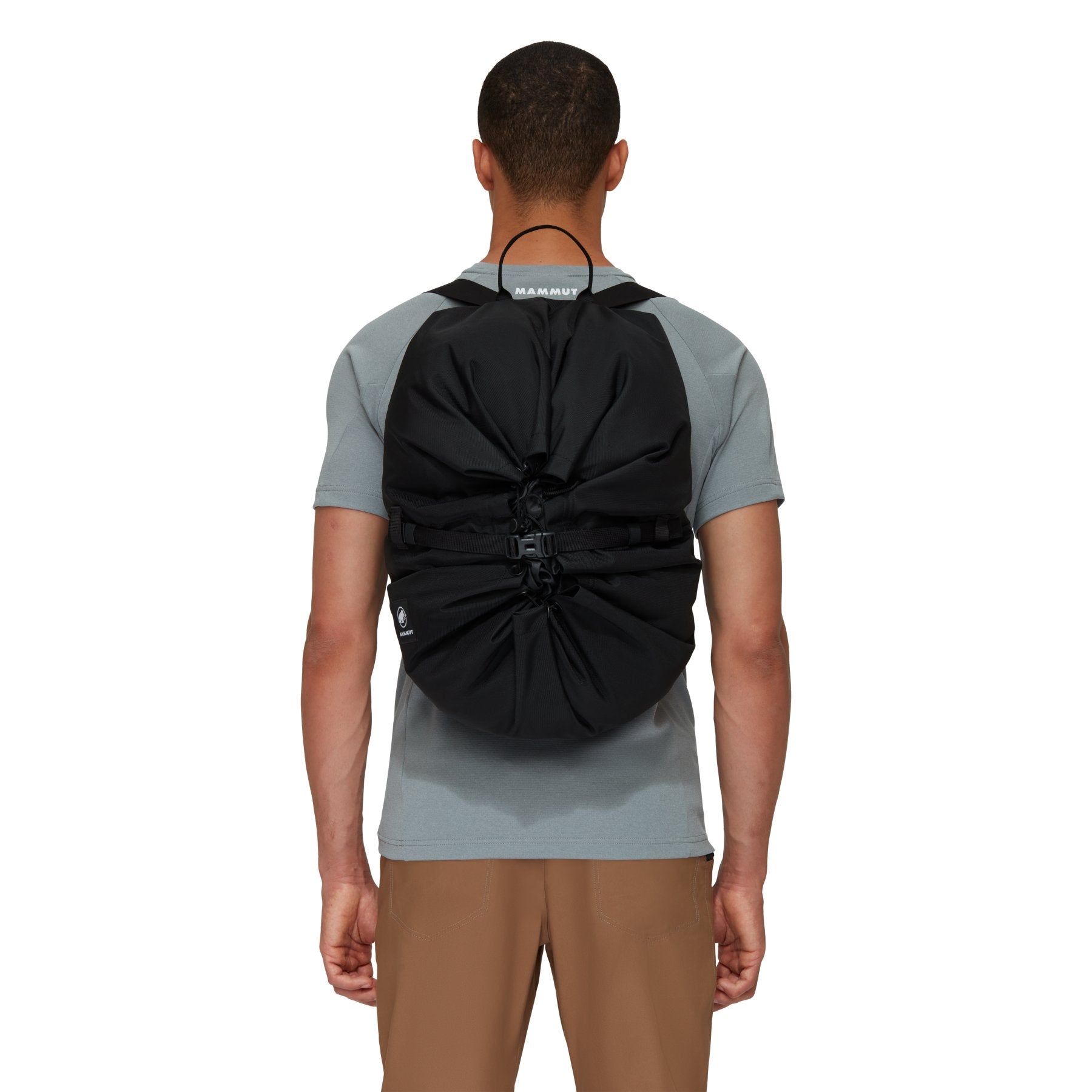 Neon Rope Bag - zwart, touwzak