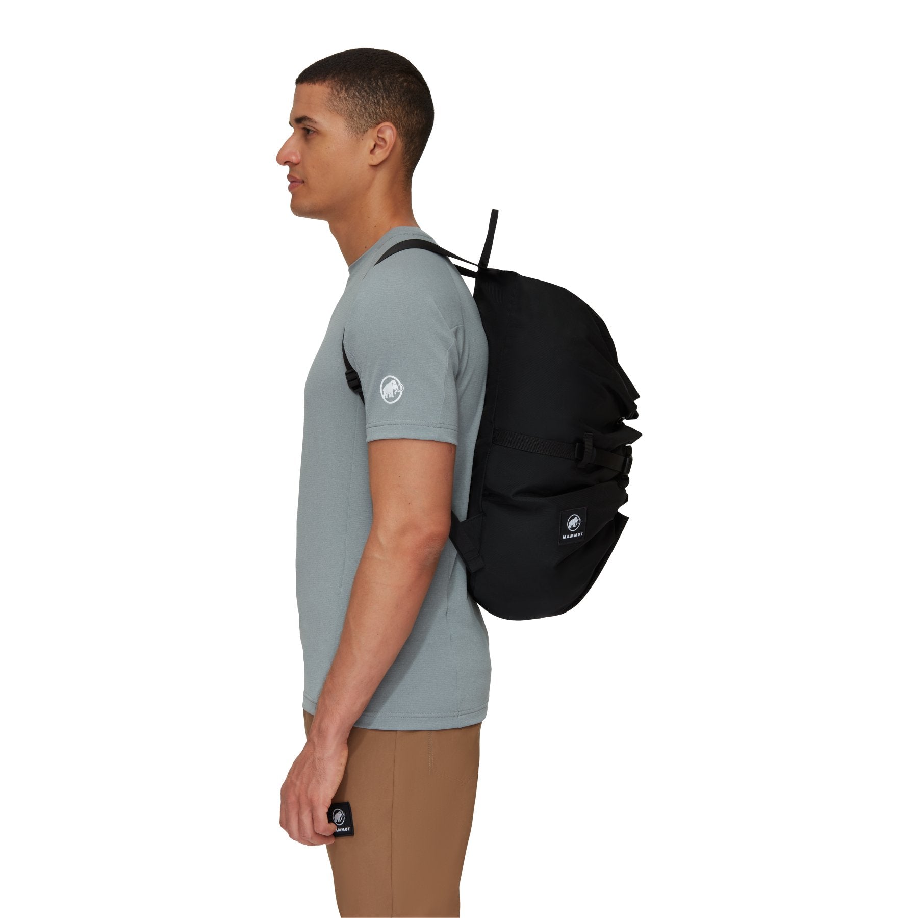 Neon Rope Bag - zwart, touwzak