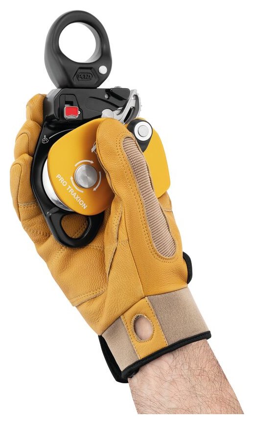 Pro Traxion, katrol met teruglooprem en swivel