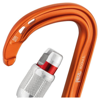 Afbeelding in Gallery-weergave laden, Rocha Screw-Lock - oranje, lichtgewicht schroefkarabiner