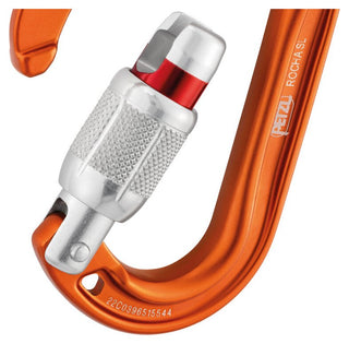 Afbeelding in Gallery-weergave laden, Rocha Screw-Lock - oranje, lichtgewicht schroefkarabiner