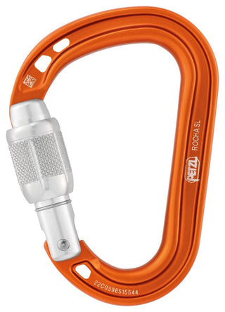 Afbeelding in Gallery-weergave laden, Rocha Screw-Lock - oranje, lichtgewicht schroefkarabiner