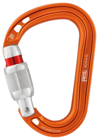 Afbeelding in Gallery-weergave laden, Rocha Screw-Lock - oranje, lichtgewicht schroefkarabiner