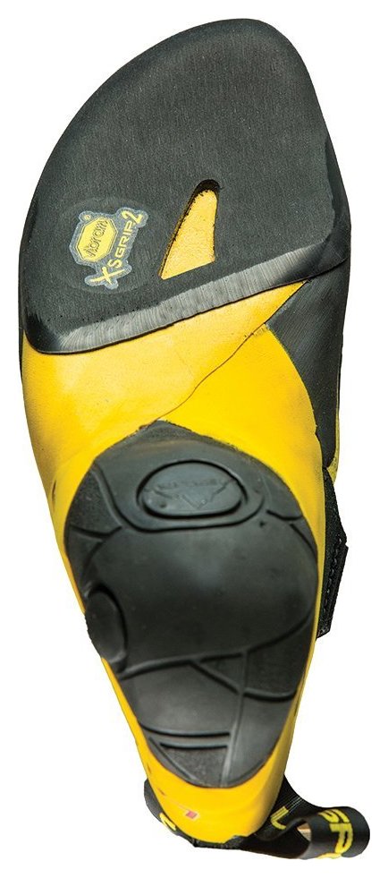 Skwama - noir/jaune, chaussons d'escalade hommes