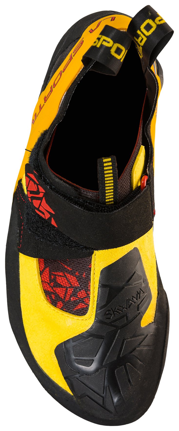 Skwama - noir/jaune, chaussons d'escalade hommes
