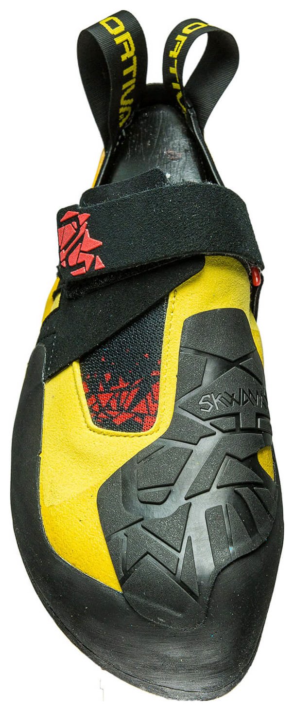 Skwama - noir/jaune, chaussons d'escalade hommes
