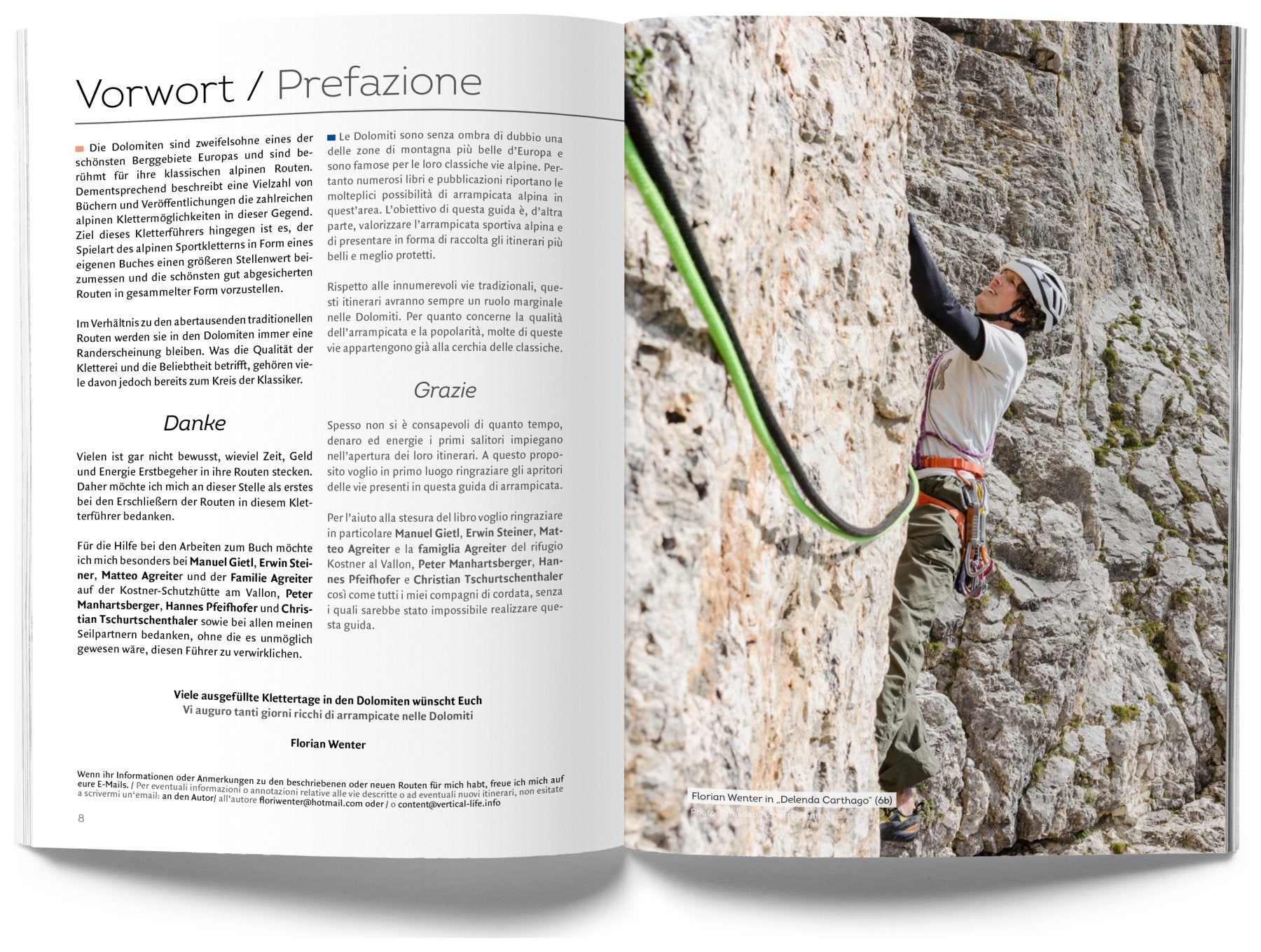 Dolomites (2021), multi-pitch climbing guidebook