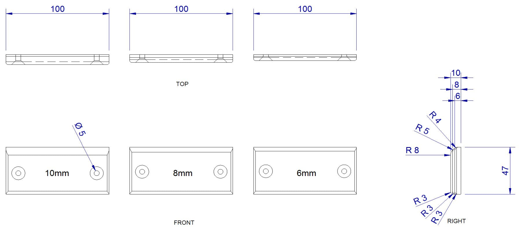 Switchblade Edges, training grepen