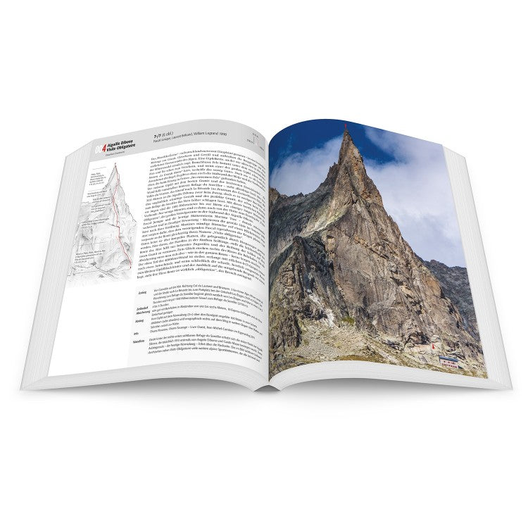 Moderne Zeiten, 100 legendarische vrijklimroutes in de Alpen, klimgids
