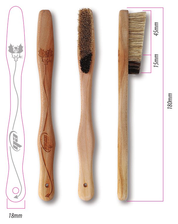 E-brush, bouldering & climbing brush