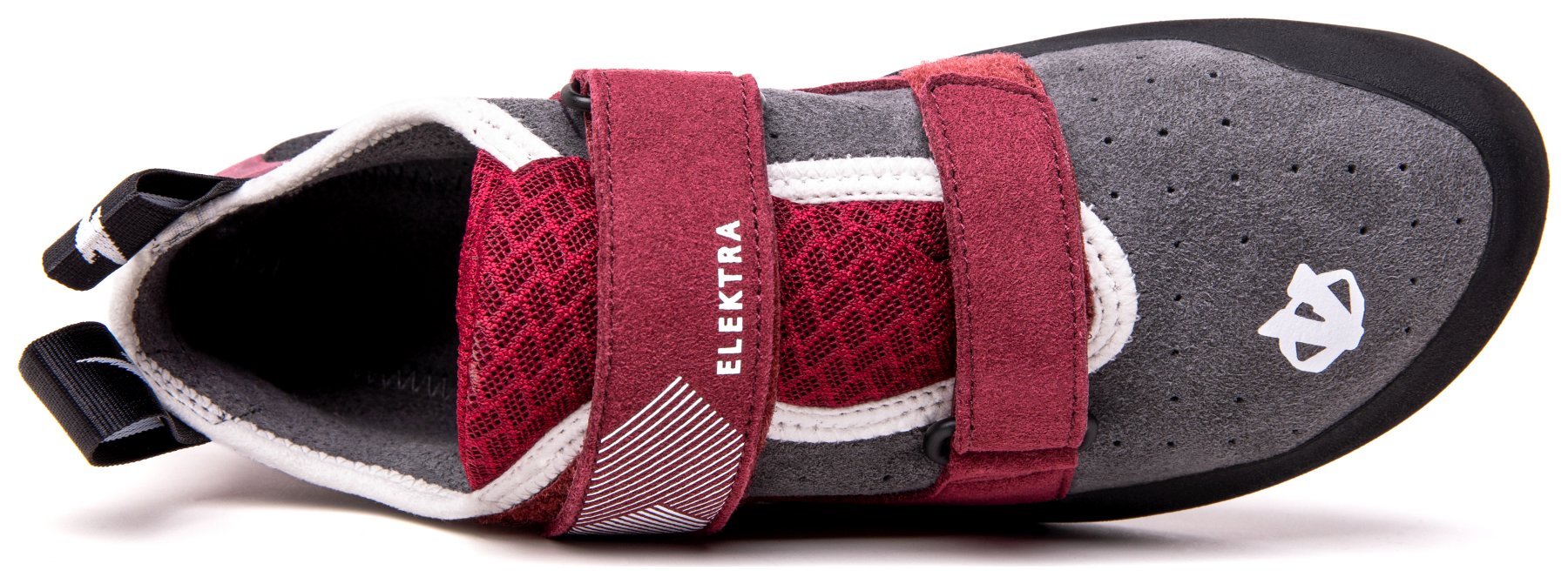 Elektra - Grey-Merlot, climbing shoes