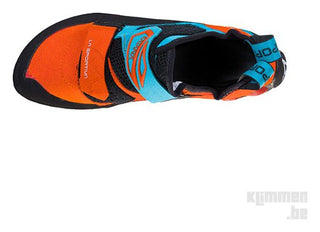 Afbeelding in Gallery-weergave laden, Katana - mandarijn/tropisch blauw, heren klimschoenen