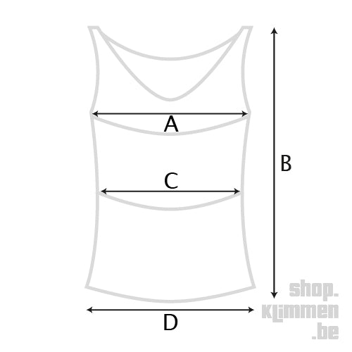 Shadow Top - koraal, dames tanktop