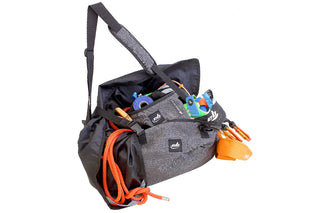 Load image into Gallery viewer, R Bag - grey, rope bag
