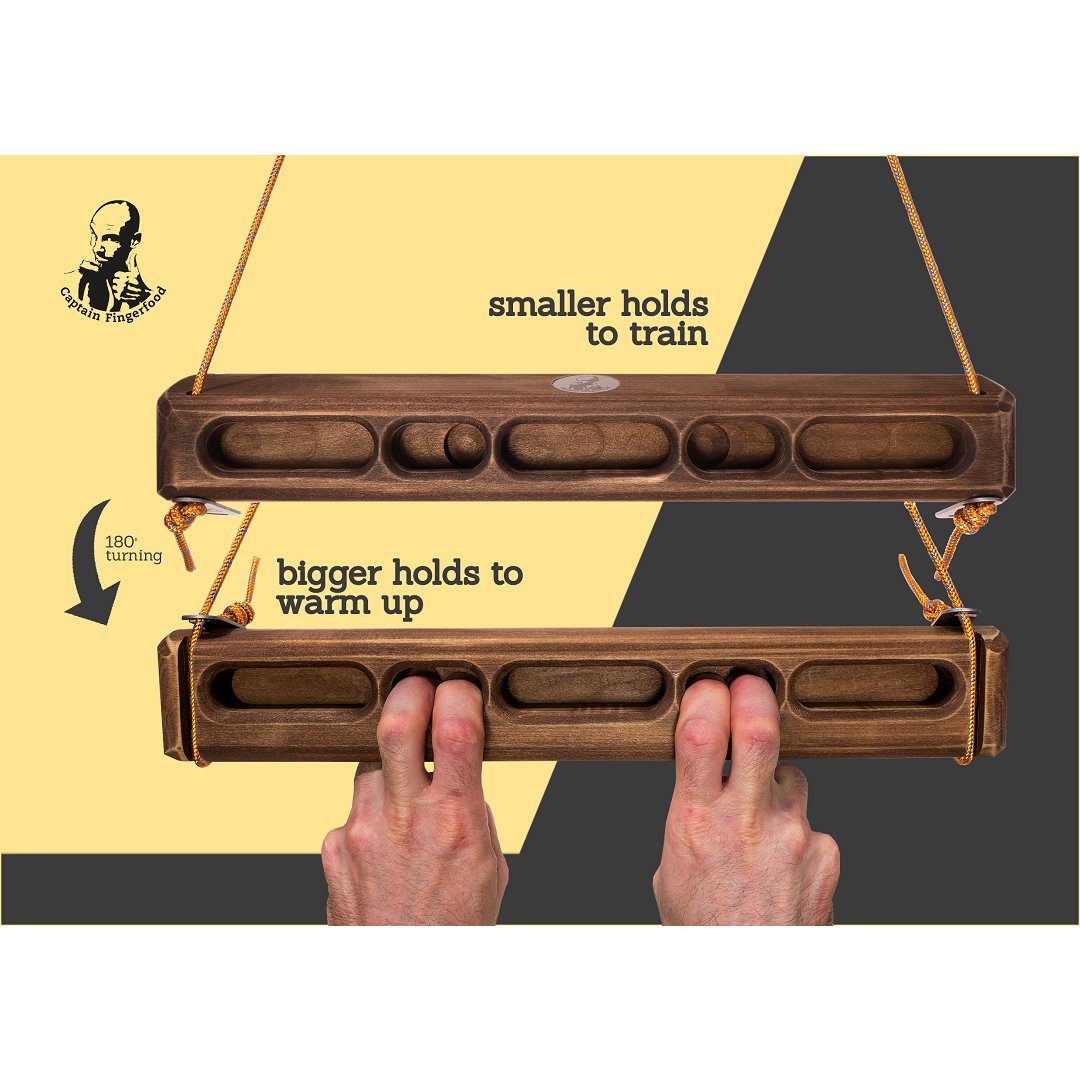 Das 180, portable hangboard