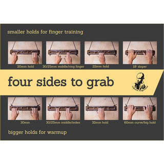 Load image into Gallery viewer, Das 180, portable hangboard
