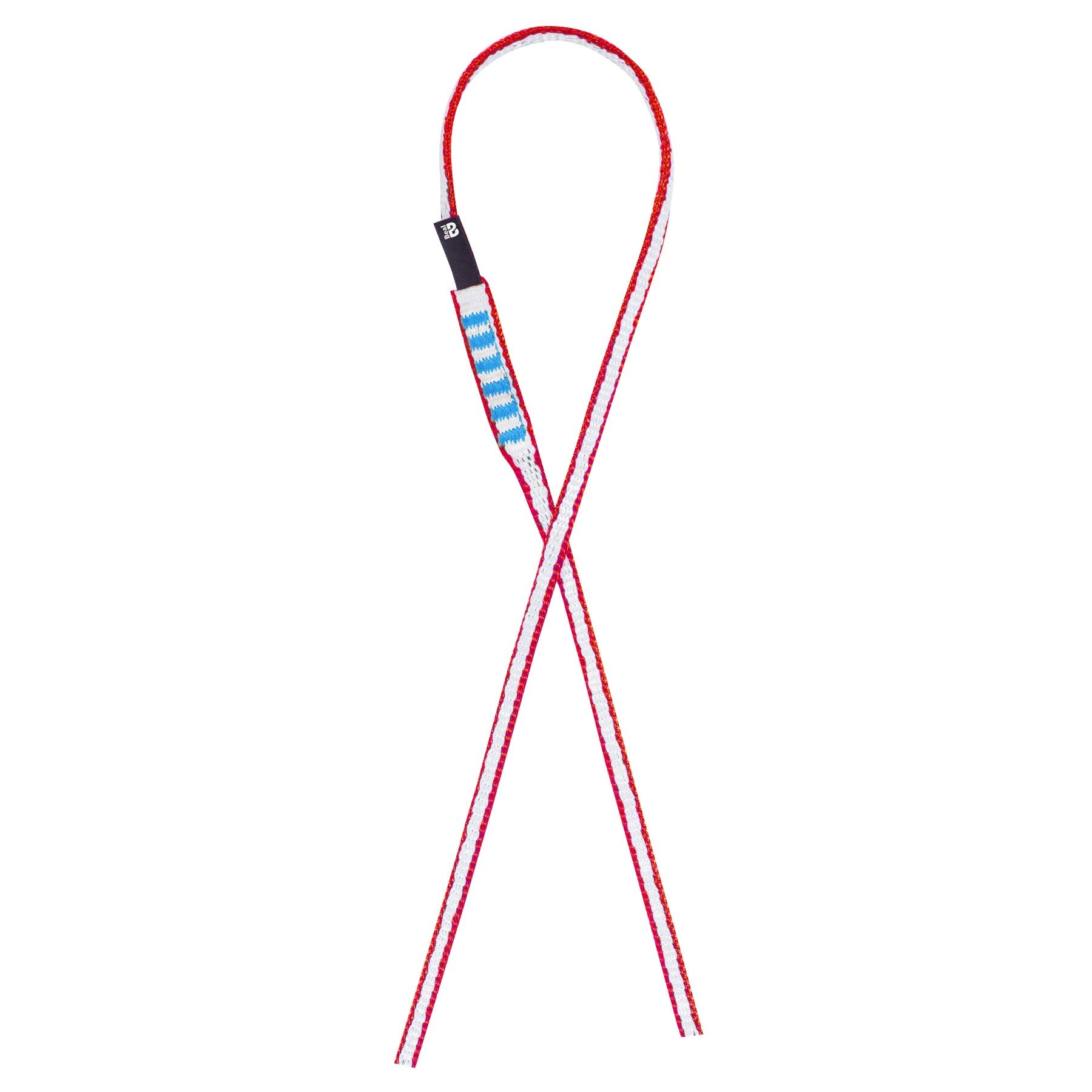 Airloop (6mm, 60cm) - rood, lichtgewicht genaaide sling
