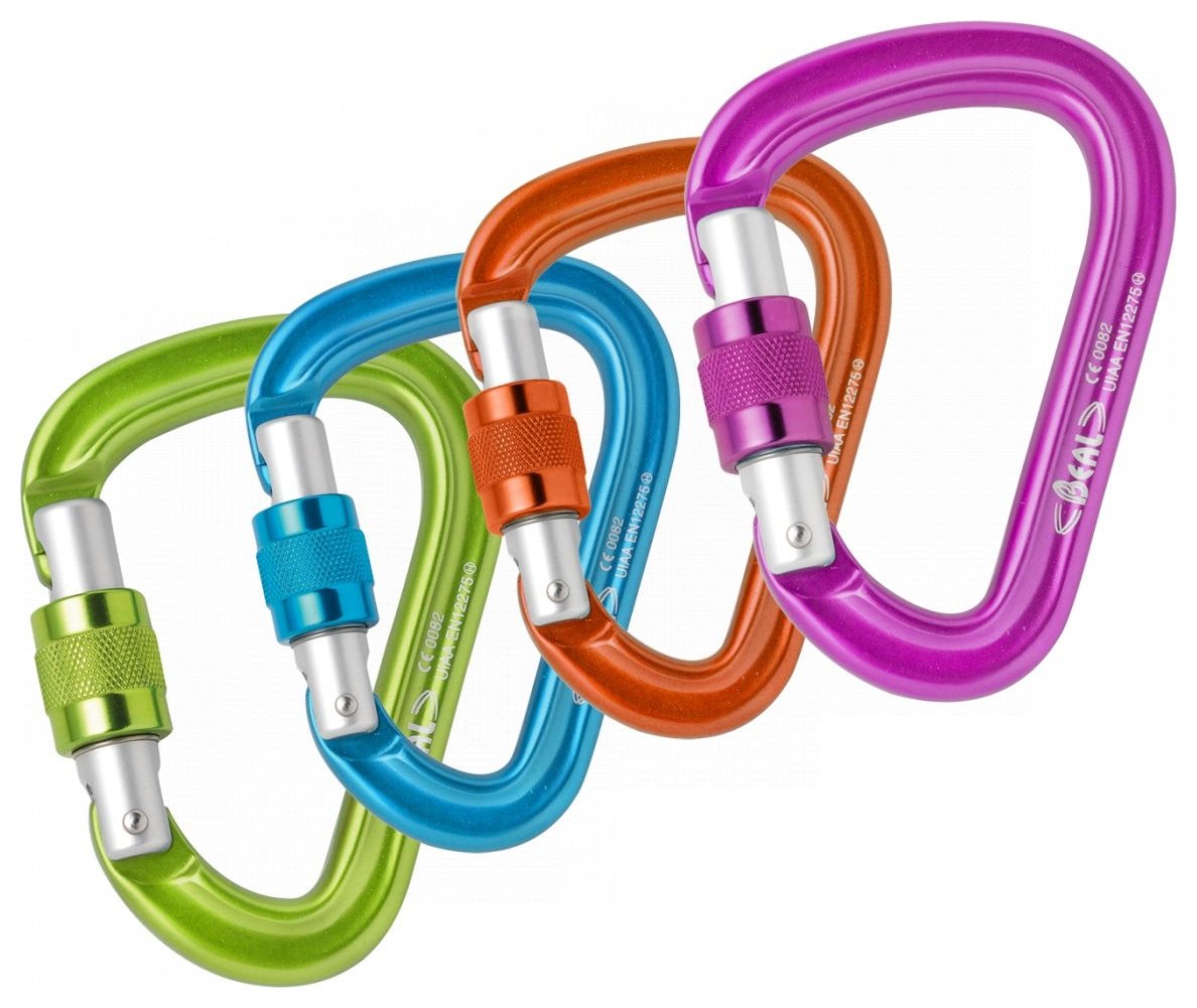 Be Safe, HMS carabiner - 4 pack