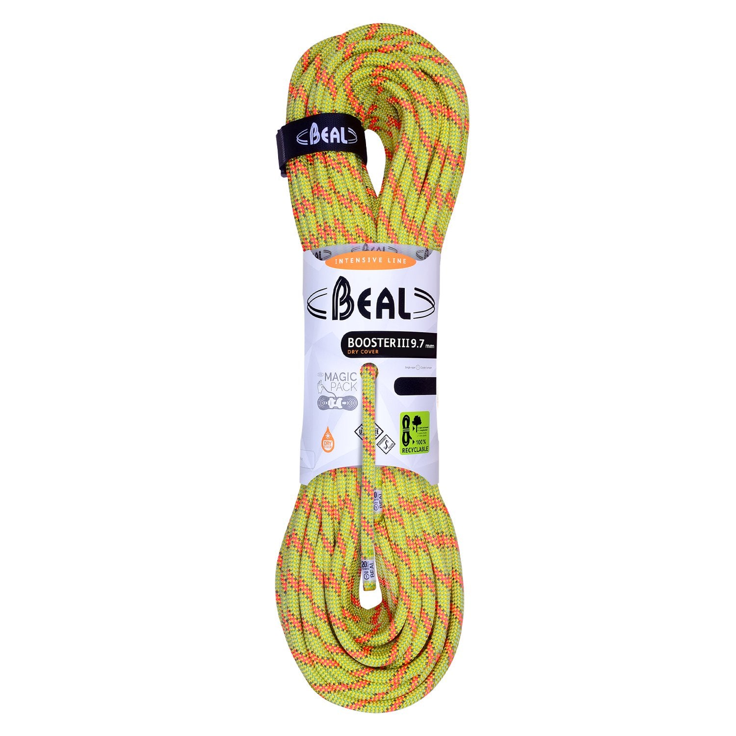 Booster III (9.7mm, 80m) - drycover, anis, climbing rope