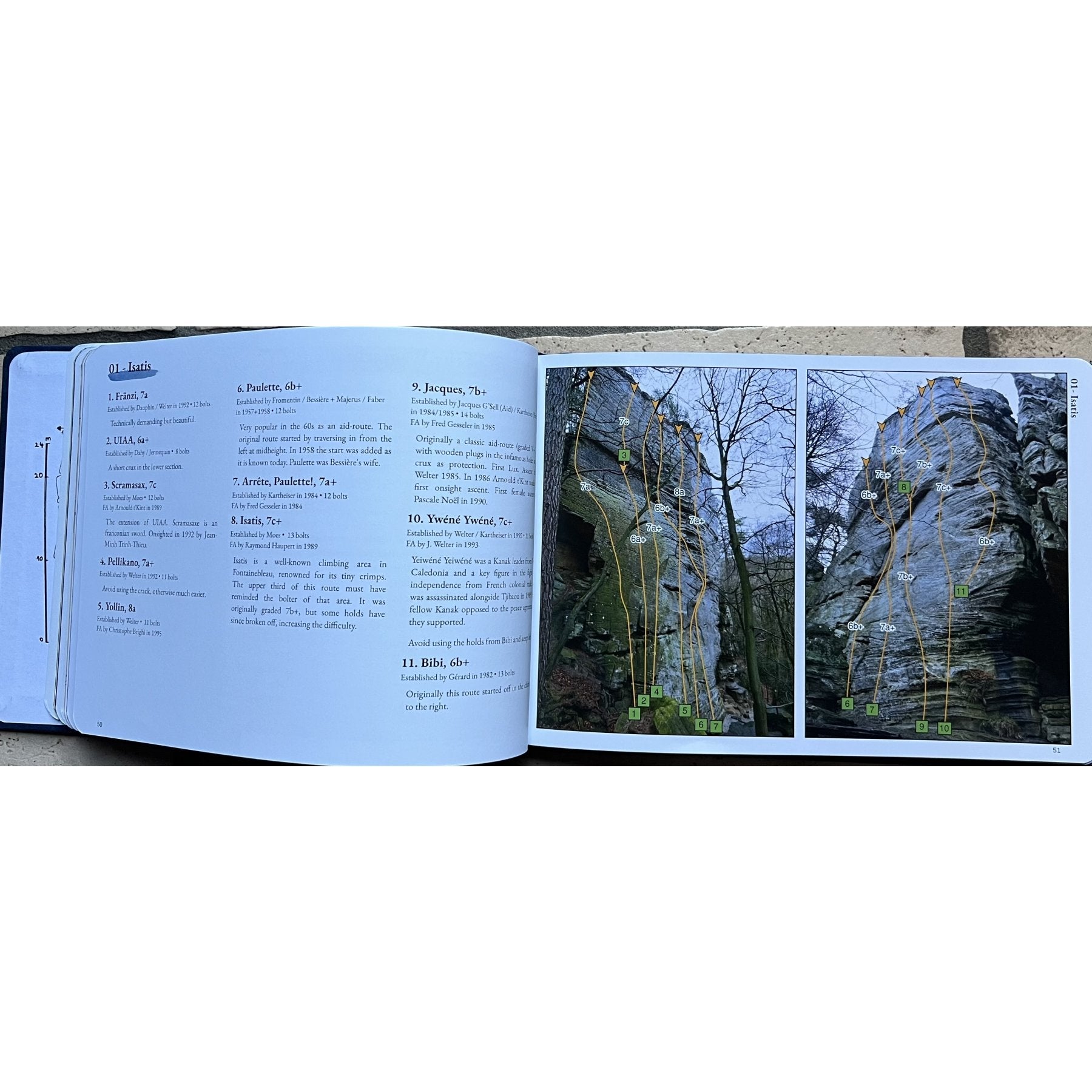 Castles Made of Sand (2025), topo-guide escalade