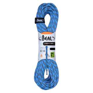 Charger l&#39;image dans la galerie, Cobra II (8.6mm 2x50m)- unicore, drycover, orange/blue, corde à double
