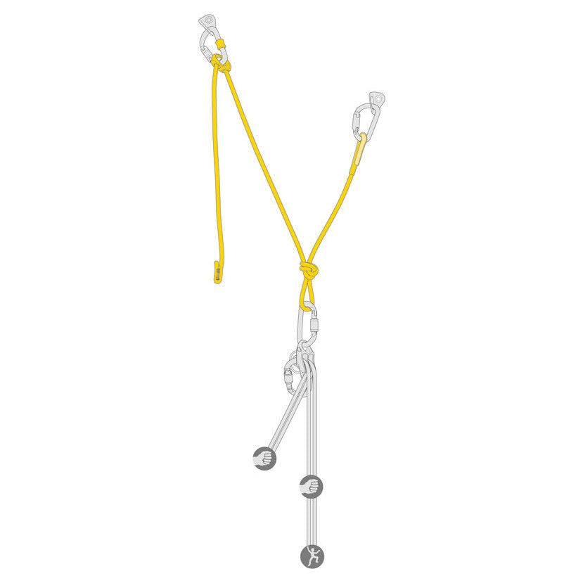 Dual Connect Vario, longe double réglable escalade