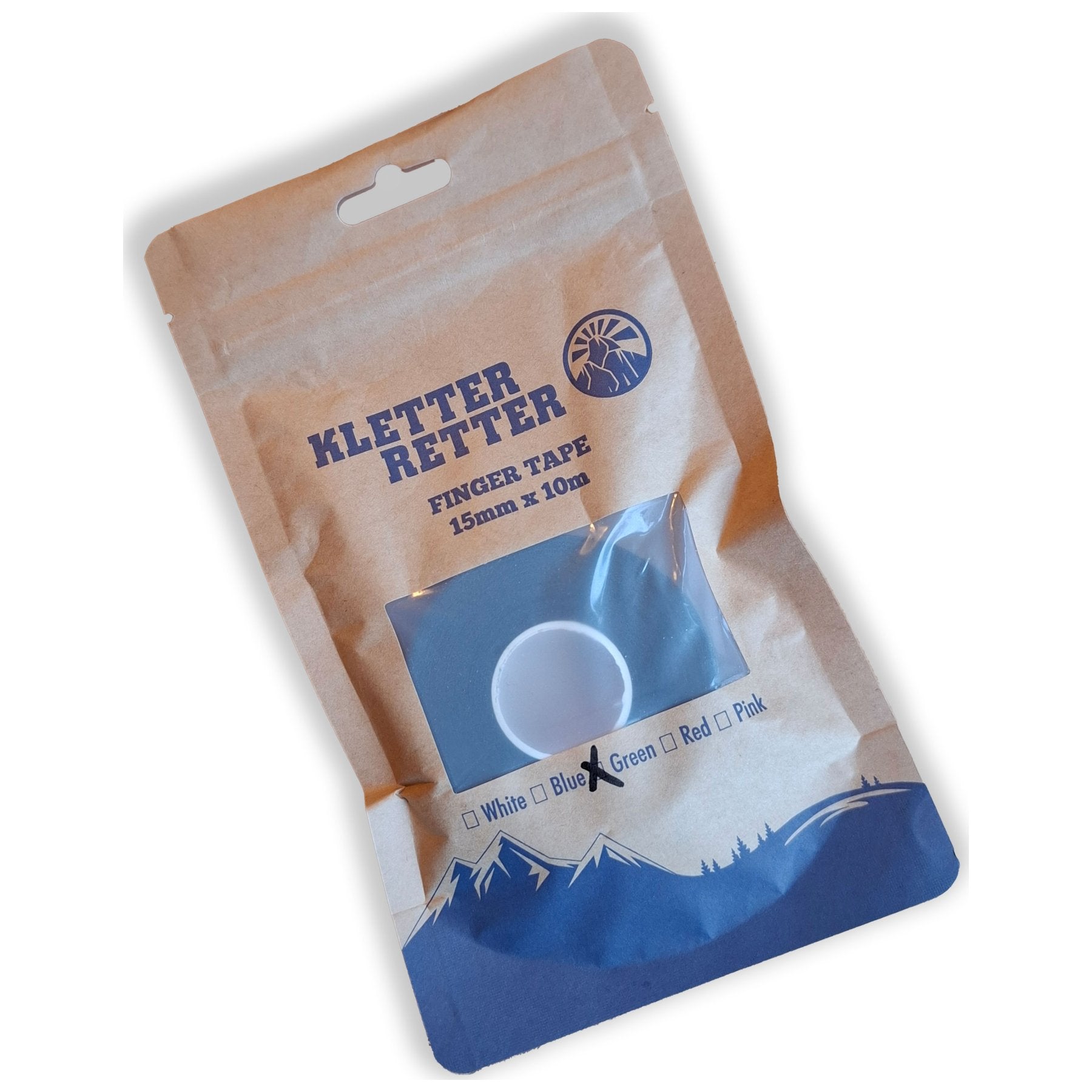 Finger Tape (15mm x 10m) - vert, strap d'escalade