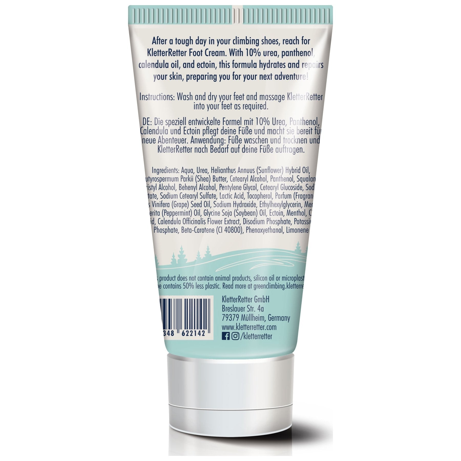 Foot cream (75ml), foot care