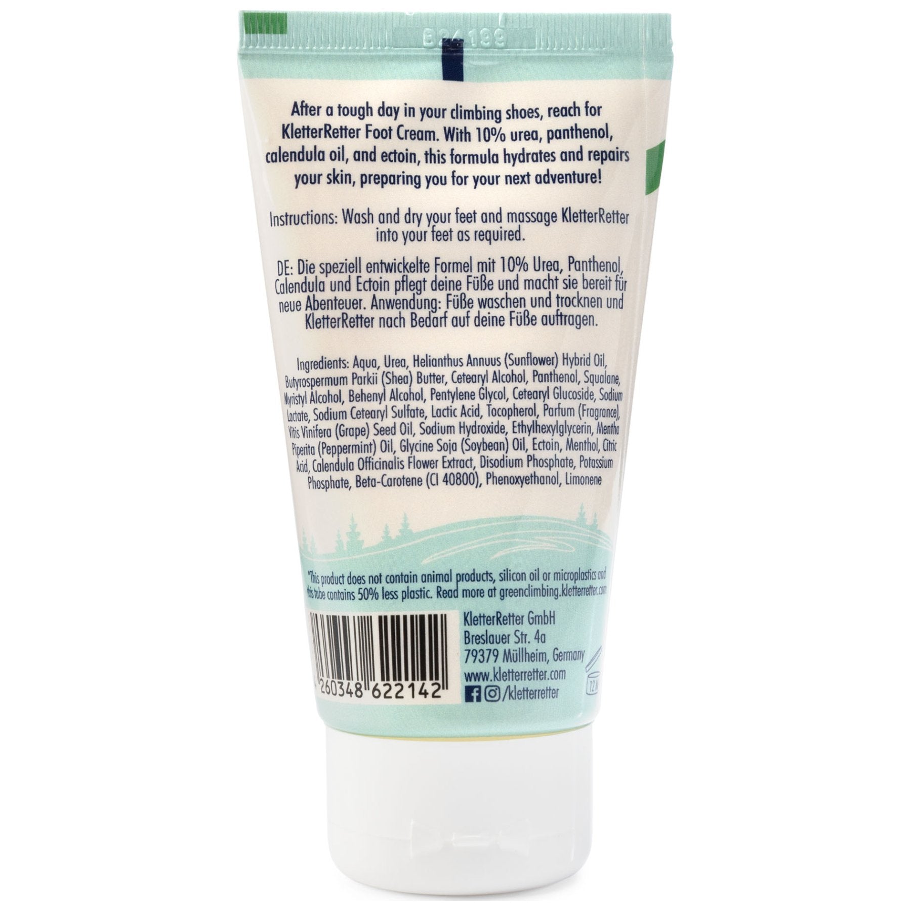 Foot cream (75ml), foot care