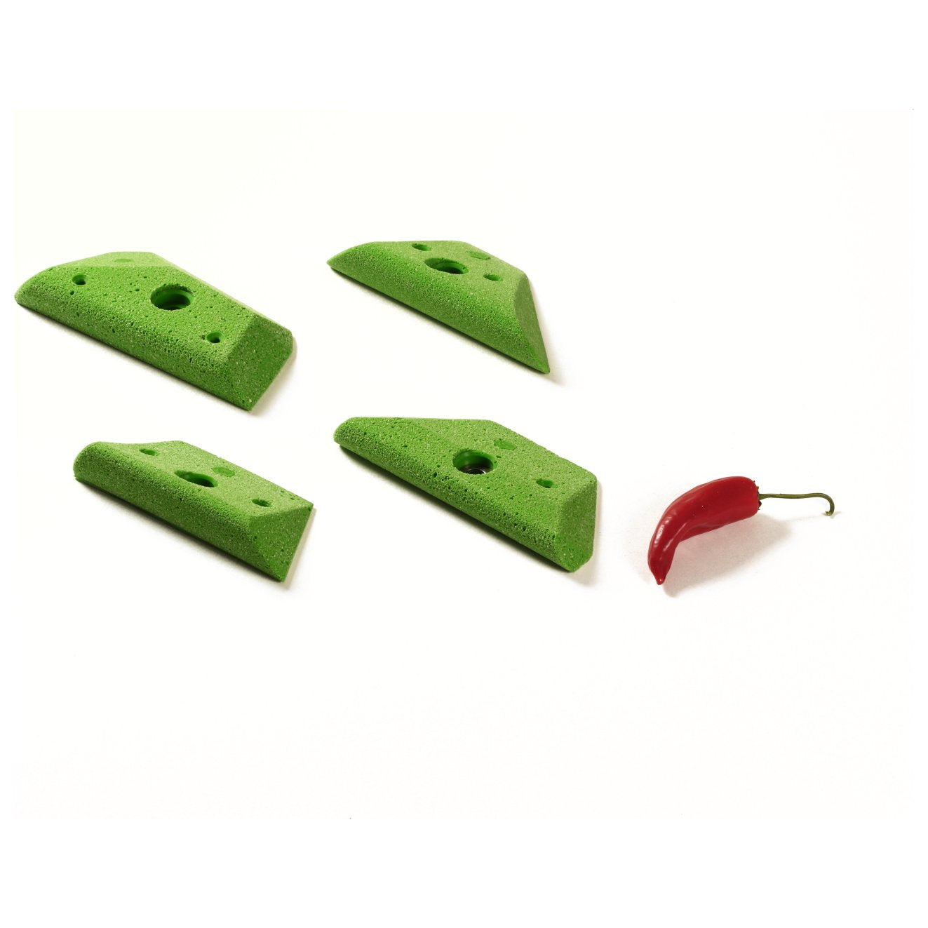 Geo - complete, full climbing holds set