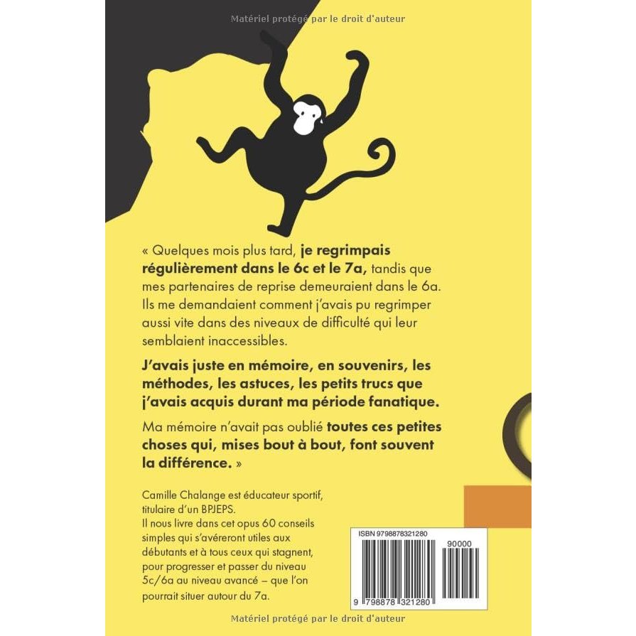 Grimper en confiance (Francais), guide d'entrainement escalade