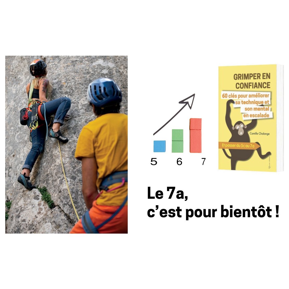 Grimper en confiance (Francais), guide d'entrainement escalade