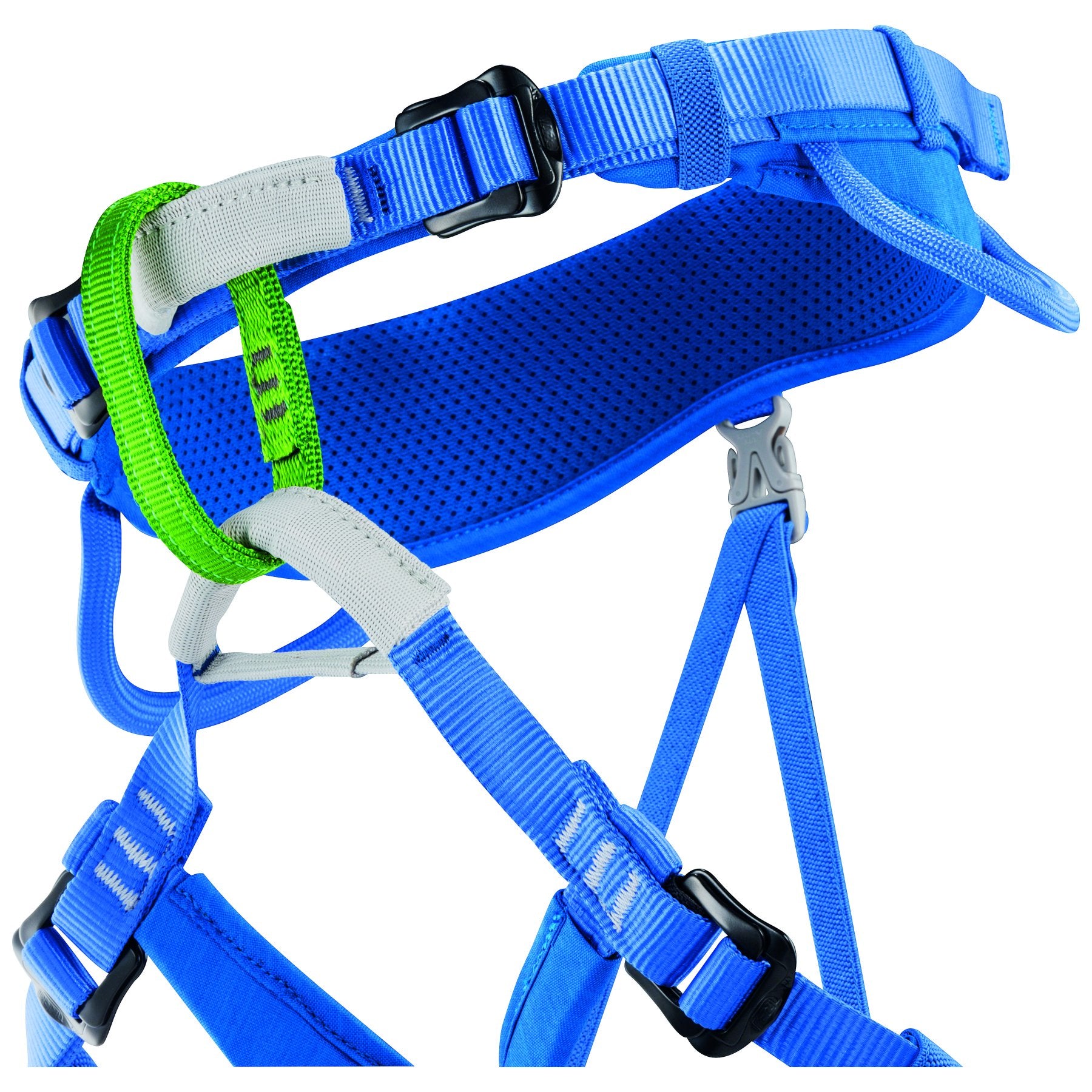 Macchu - blue, kid's climbing harness