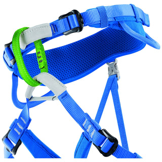 Load image into Gallery viewer, Macchu - blue, kid&#39;s climbing harness
