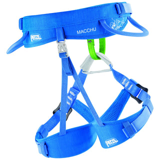 Load image into Gallery viewer, Macchu - blue, kid&#39;s climbing harness
