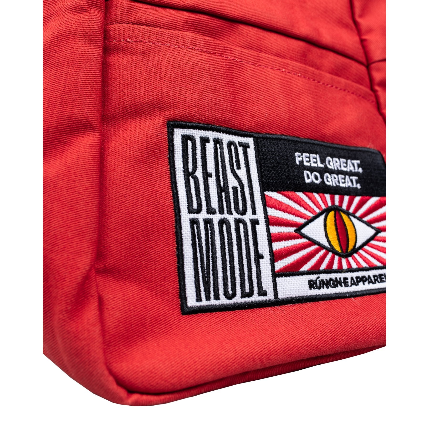 Beast Mode - brick red, chalk bucket