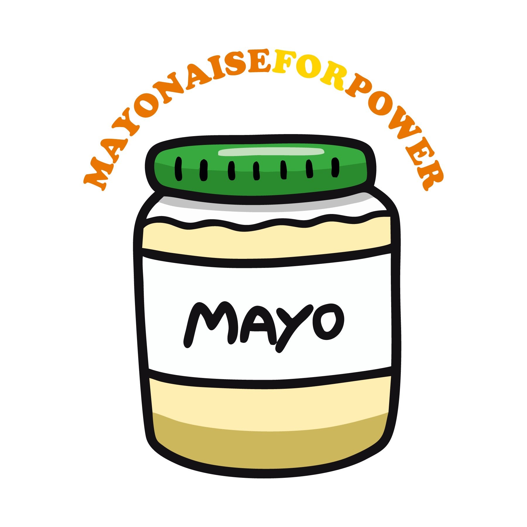 Mayonaise for Power, t-shirt pour hommes